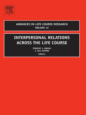 cover image of Interpersonal Relations Across the Life Course